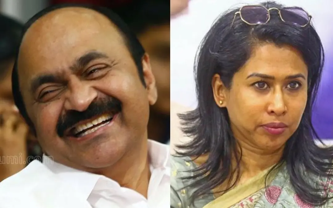 V D Satheeshan, Shama Mohammed