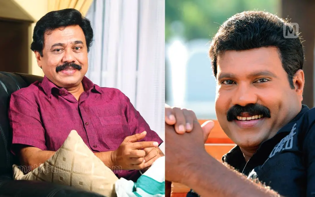 From (R) Kalabhavan Mani and Vinayan. (Photo: Mathrubhumi)