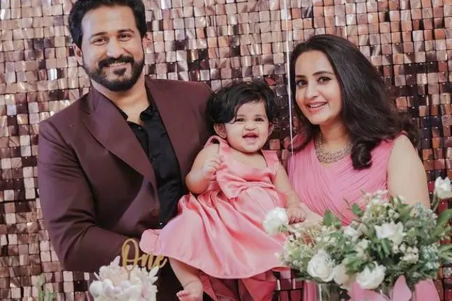 Actress Bhama celebrates daughter Gauri’s 1st birthday, see pics