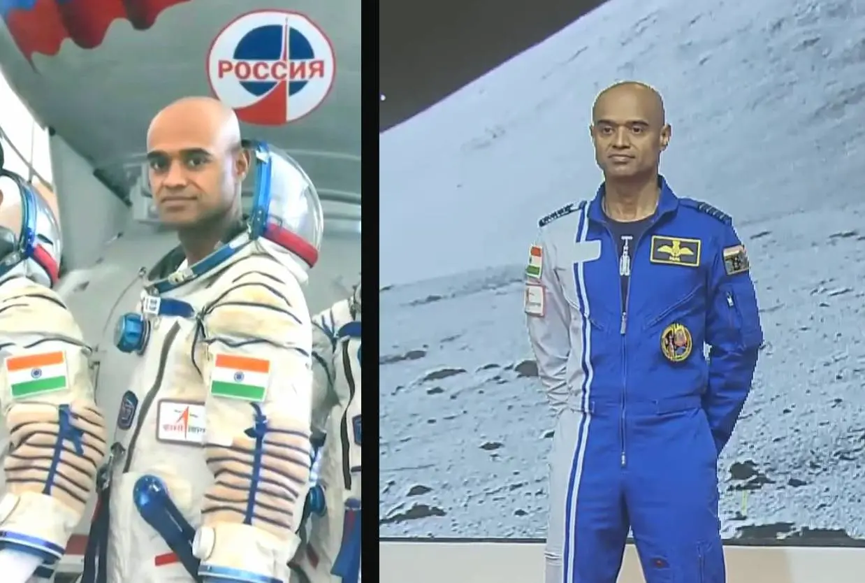 Gaganyaan mission, Group Captain Prasanth Balakrishnan Nair. (Screengrab)