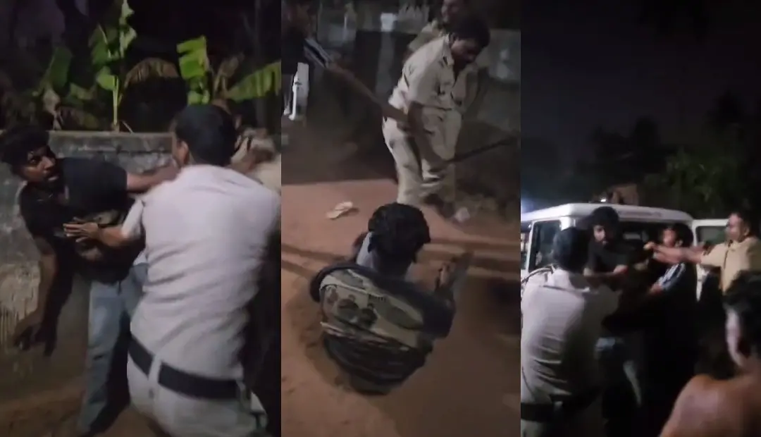 The visuals from the Kundara incident. (Screengrab)