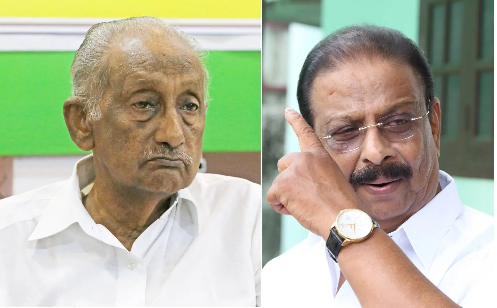 KC Joseph, K Sudhakaran