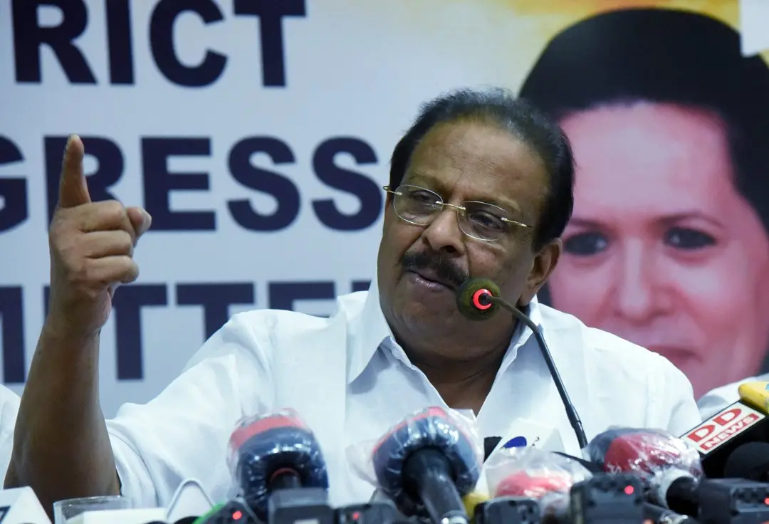 K Sudhakaran  | Photo: ANI