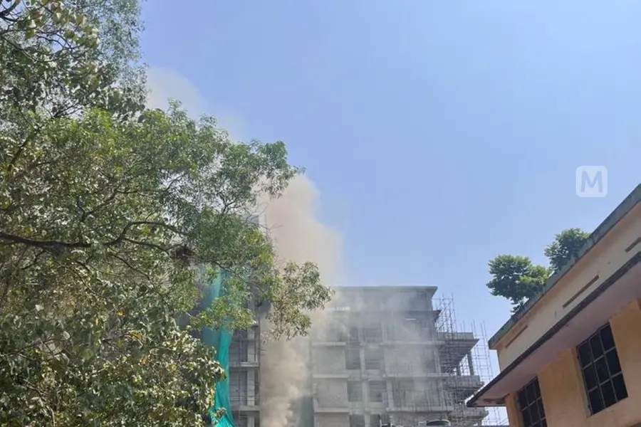 Massive fire breaks out at Kottayam Medical College building, doused