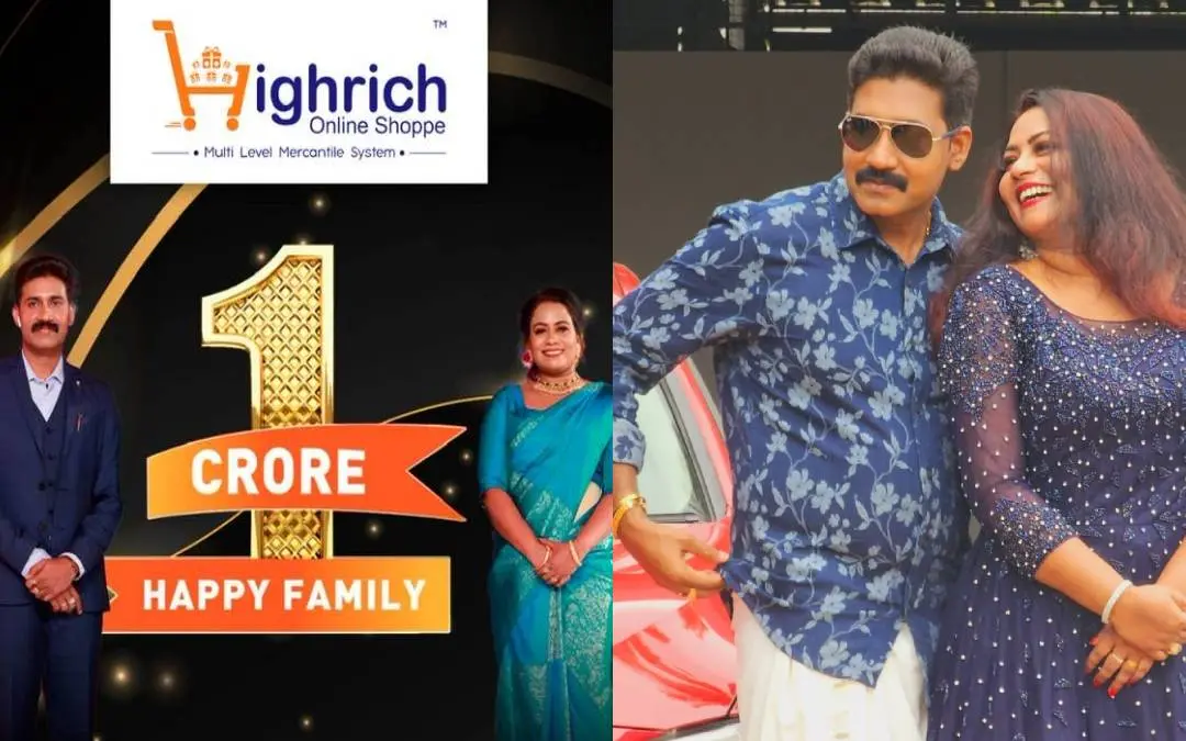 Highrich owners Prathapan and his wife Sreeni.  | Photo: facebook.com/sreena.prathapan.9