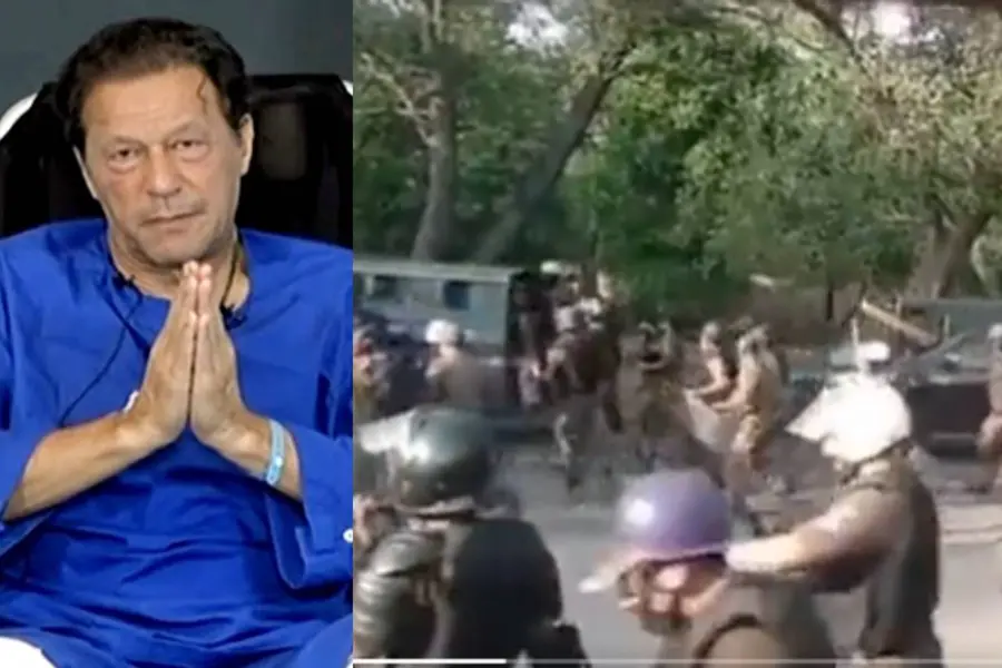 Pakistani police surround Imran Khan's home, claim former leader is hiding suspects in recent riots