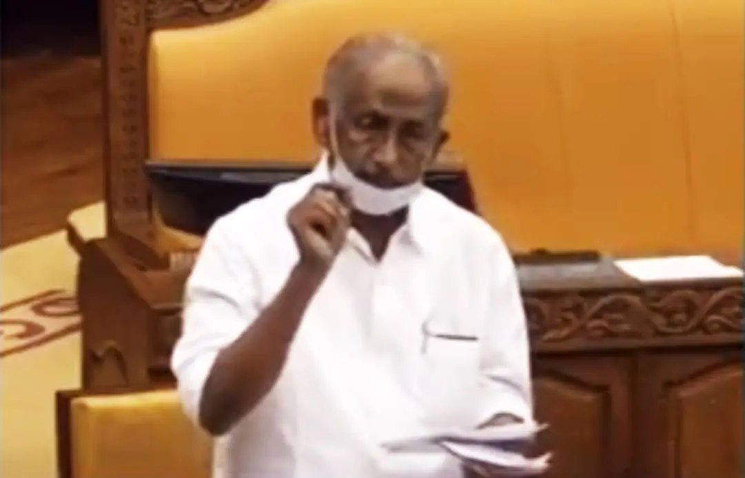 KC Joseph | Screengrab: Mathrubhumi News