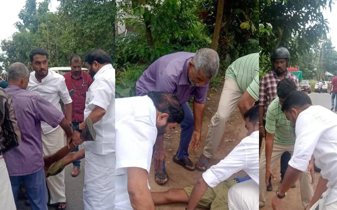 Photos of the incident shared by Minister Vasavan on his Facebook account. | Photo: https://www.facebook.com/vnvasavanofficial