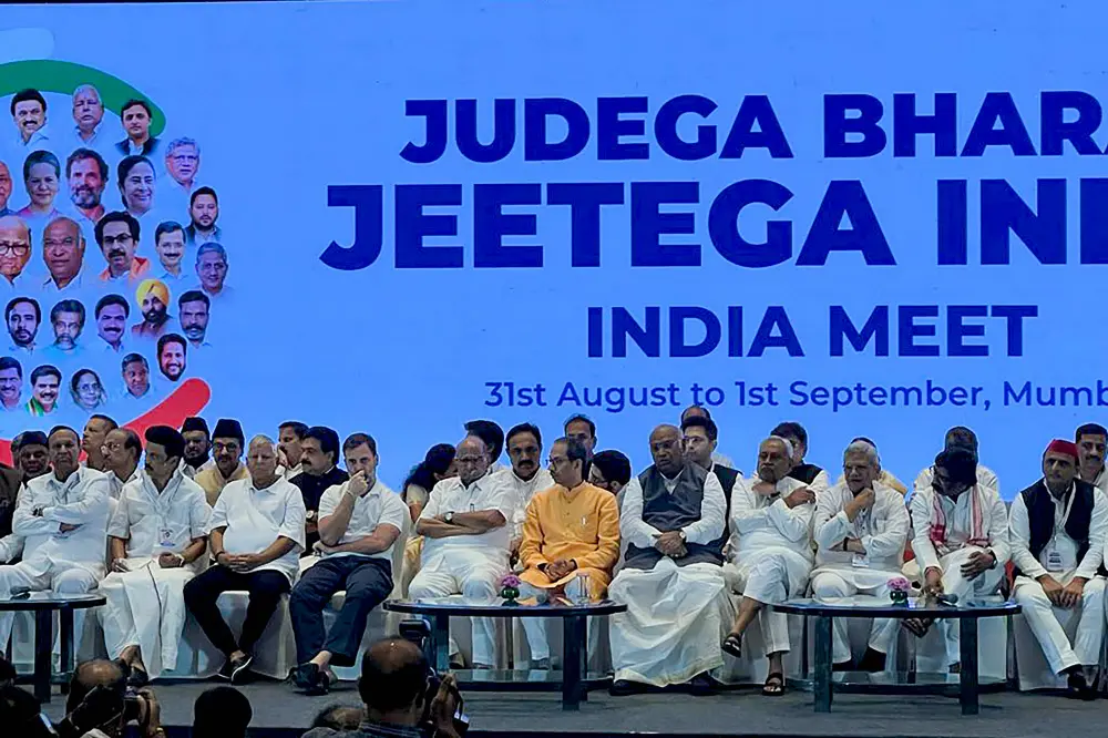 INDIA alliance meeting in Mumbai | PTI