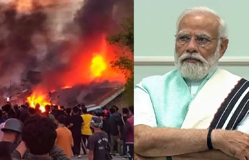 Manipur Violence-Narendra Modi | Photos: PTI