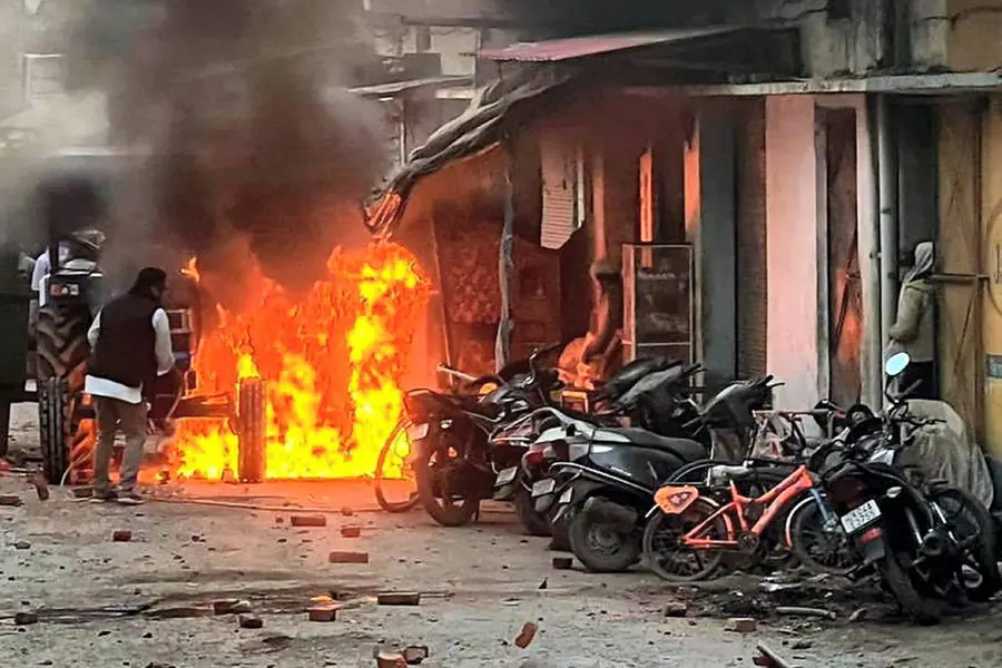 Curfew imposed in Haldwani after violence over demolition of 'illegal' madrasa, mosque; 60 injured