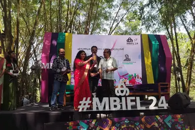 Made a conscious effort not to use obscene words in writing, says Indu Menon at MBIFL'24