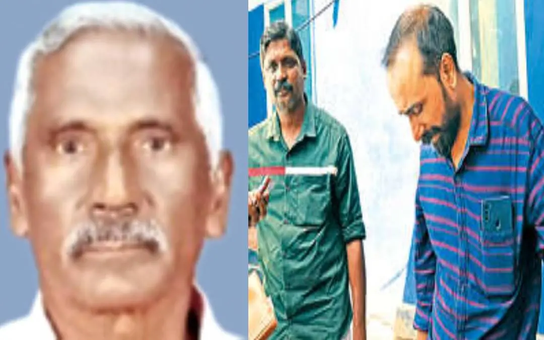 From (R) Sivaraman's children in tears, retired employee Sivaraman. (Photo: Mathrubhumi)