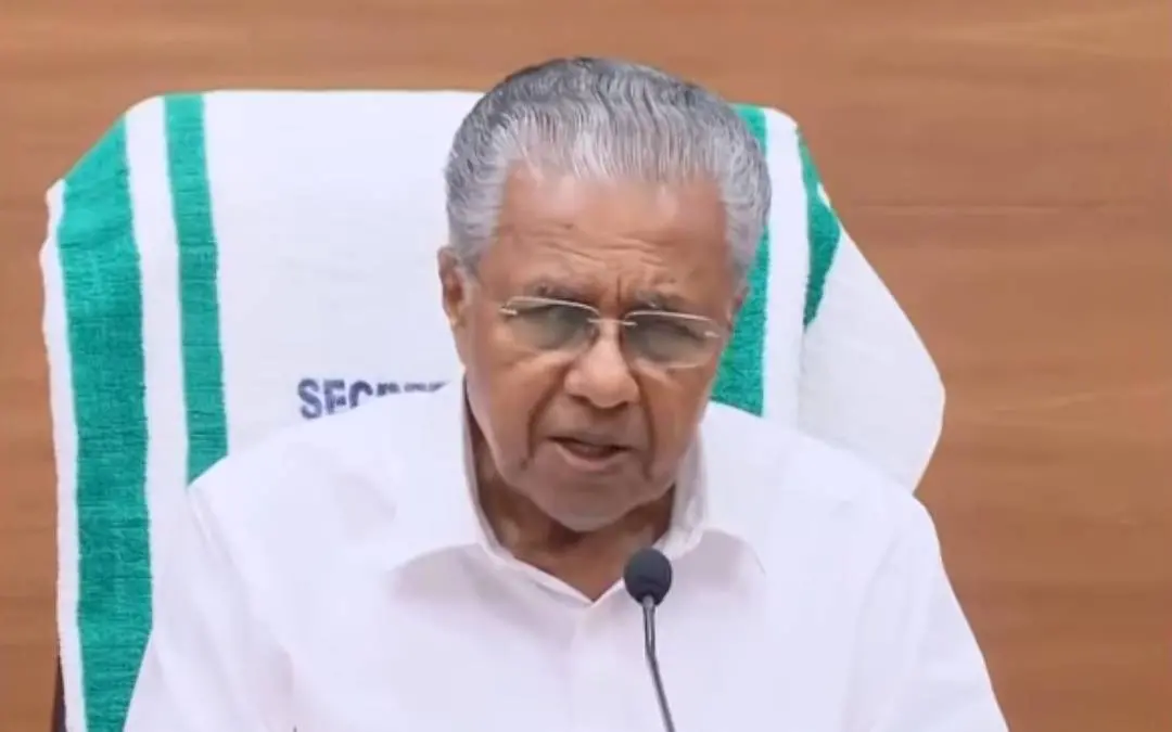 Pinarayi Vijayan | Photo: Screen grab/ Mathrubhumi News