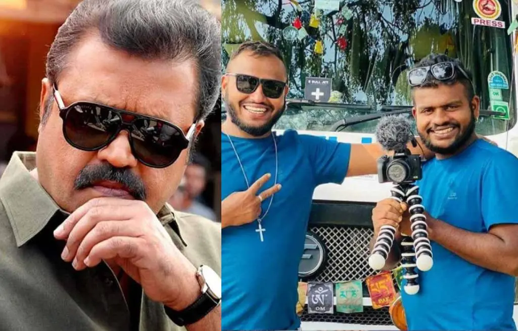 Suresh Gopi and E Bull Jet brothers