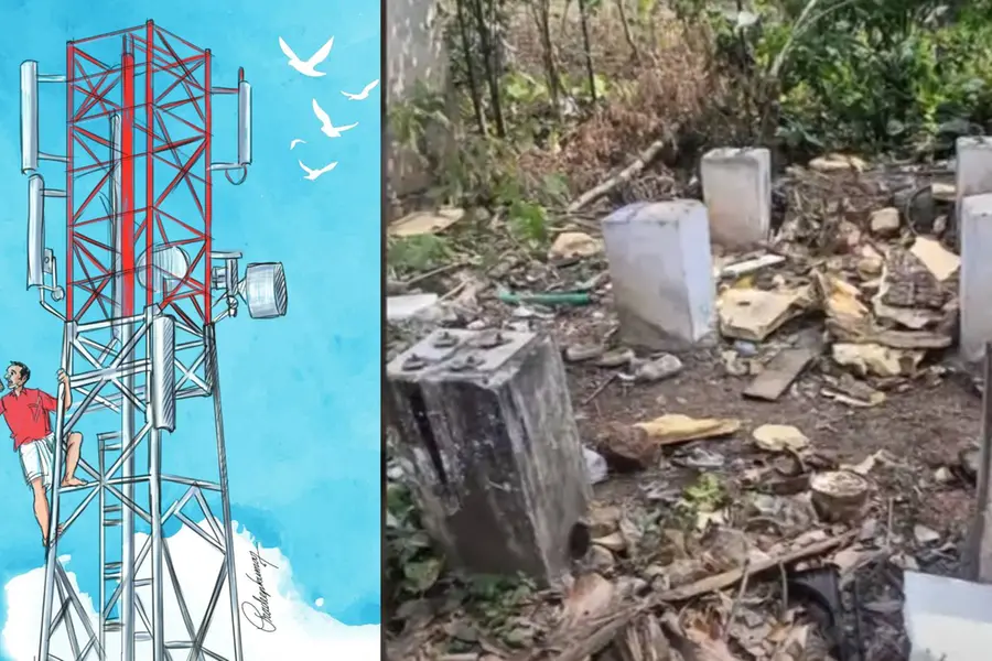 At least 36 mobile towers go missing in Kerala, parts dismantled and stolen within hours