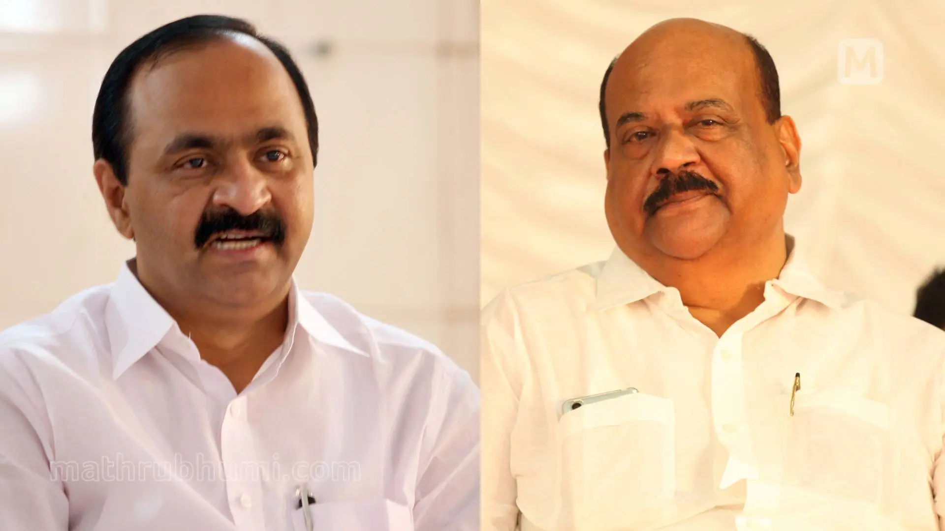 V D Satheesan, Mani C Kappan | Photyo: Mathrubhumi