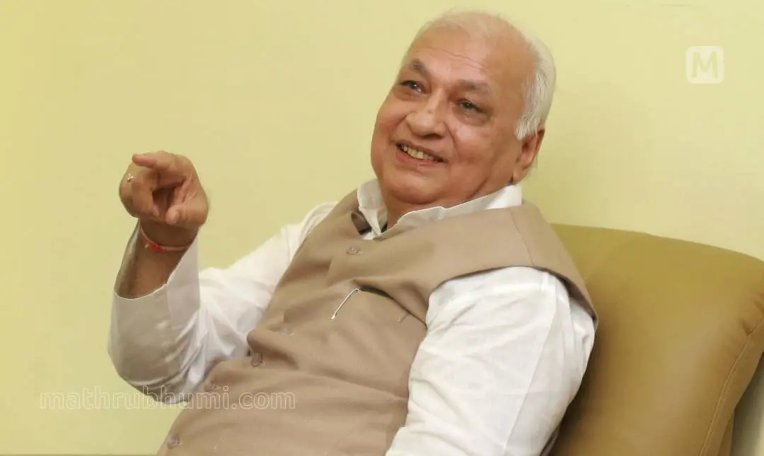 Arif Mohammed Khan | Photo: Latheesh Poovathoor|Mathrubhumi
