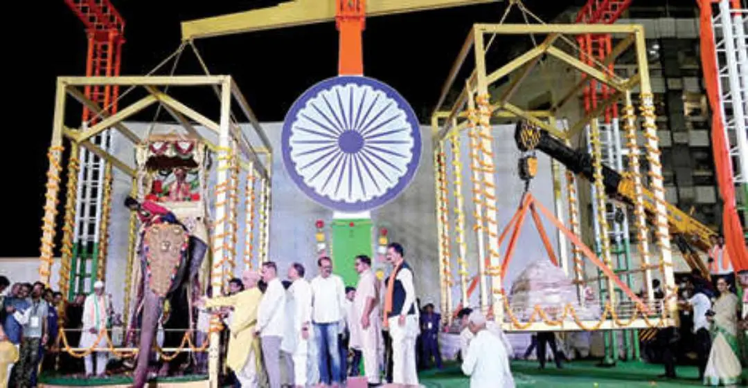 The thulabharam ceremony