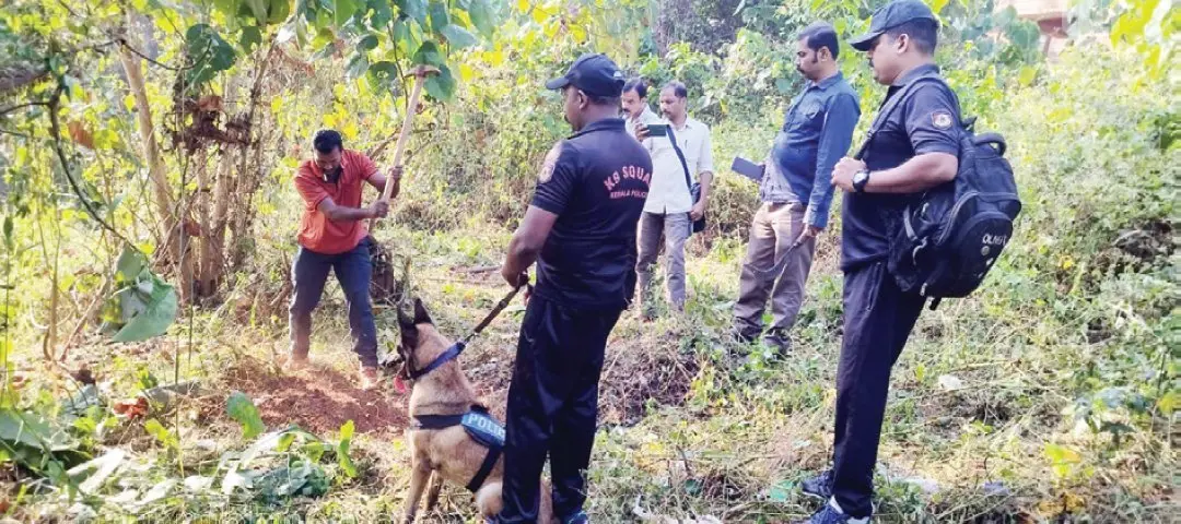 The cadaver dog squad at Kasaragod