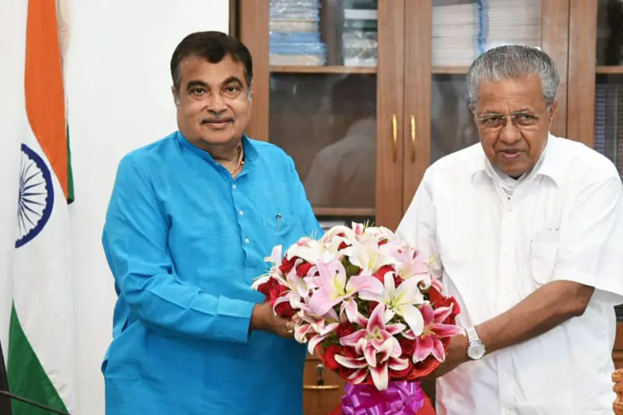 CM thanks Gadkari for sanctioning six-laning of NH-66 in Kodungallur-Edappally stretch