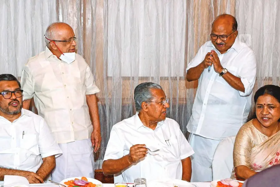 CM organises Iftar party; KV Thomas attends