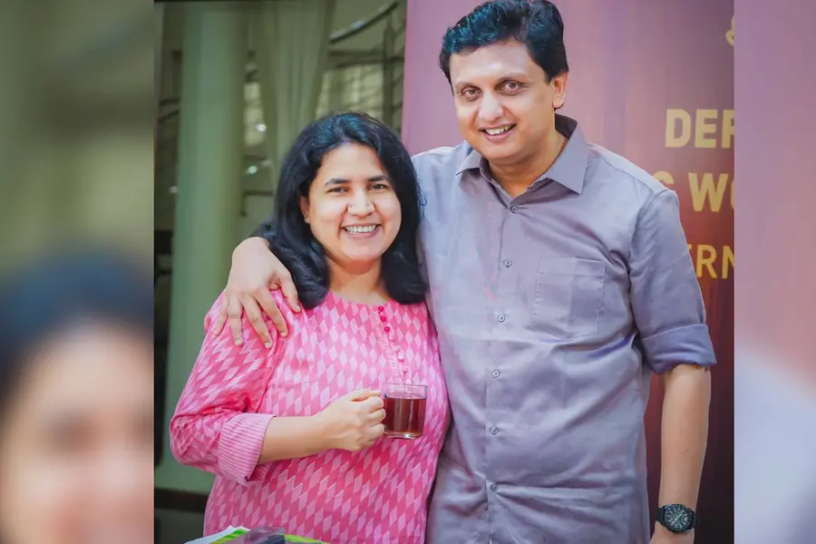 Muhammad Riyas Family Minister Mohammed Riyas shares photo with wife Veena Vijayan on second ...