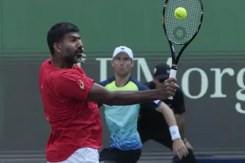 Bopanna and Ebden advance to consecutive Grand Slam men's doubles finals
