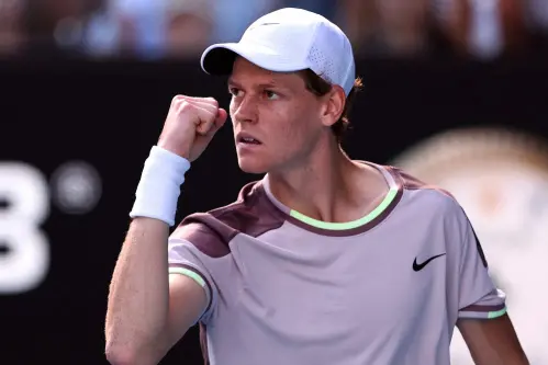 Jannik Sinner ends Novak Djokovic's unbeaten streak in Australian Open semifinals
