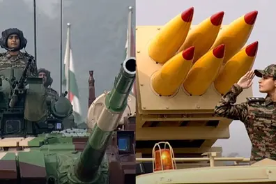 Republic Day parade: All-women contingent, veterans' tableau grab eye balls