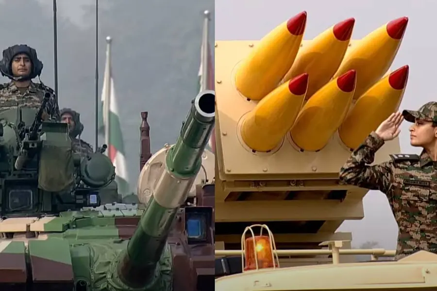 Republic Day parade: All-women contingent, veterans' tableau grab eye balls
