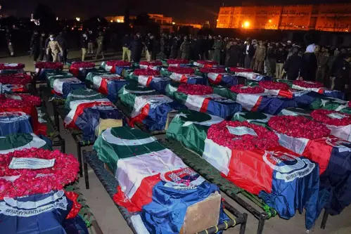 Death toll from Pakistan mosque suicide bombing rises to 83