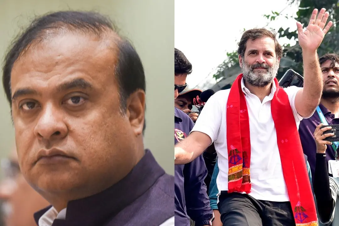 Himanta Biswa Sarma, Rahul Gandhi | Photos: ANI, PTI