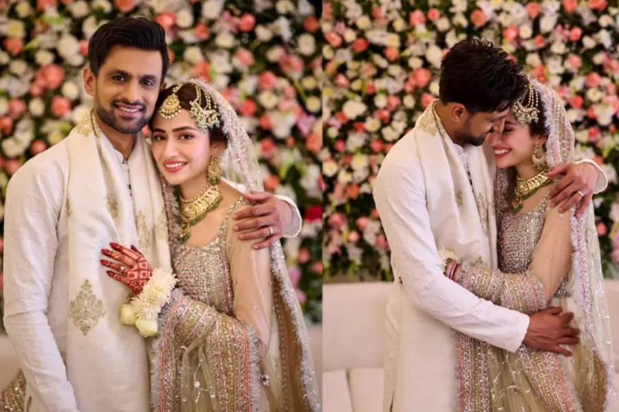 Shoaib Malik ties knot with Pakistan actor Sana Javed