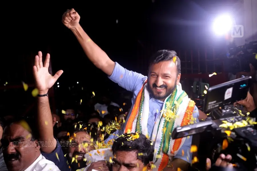 'Grand welcome' for Rahul Mamkootathil: Police register case, name him as second accused