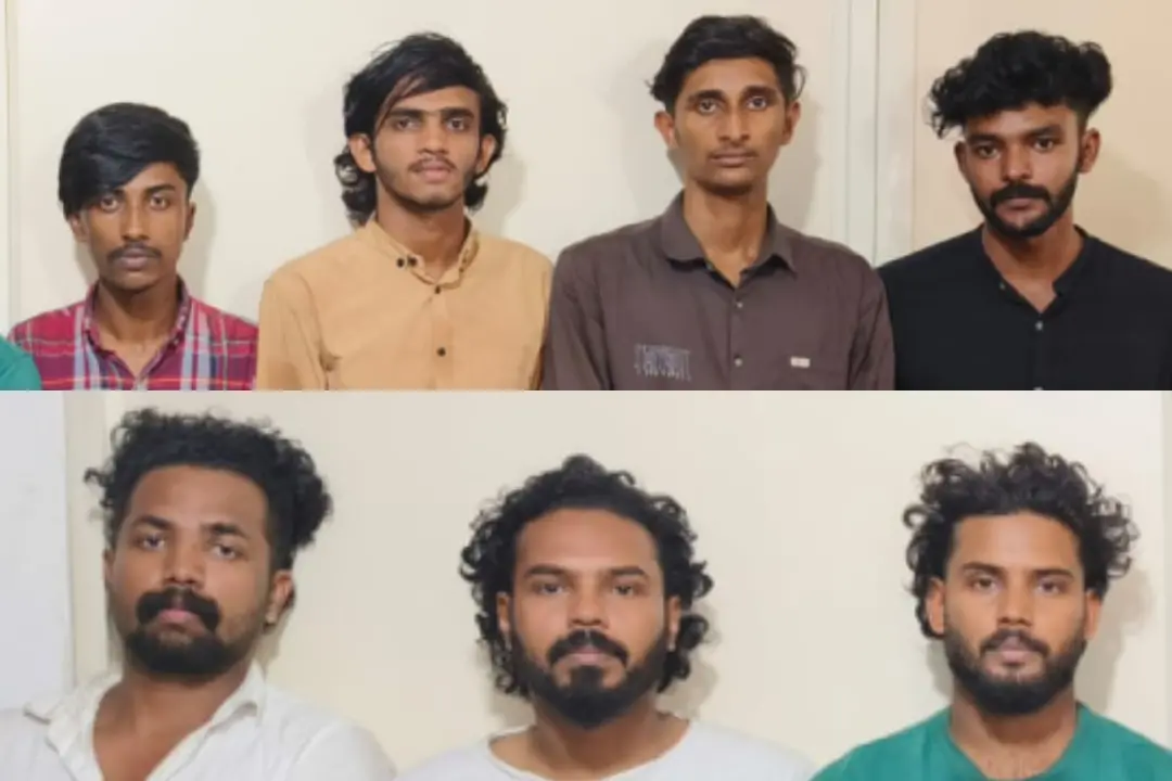 അറസ്റ്റിലായ പ്രതികൾ