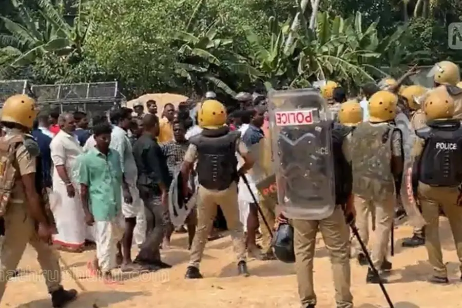 Clashes erupt over attempts to resume Vizhinjam port construction in TVM