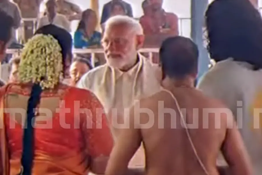 Bhagya Suresh married: PM hands garlands to couple, stars witness the union