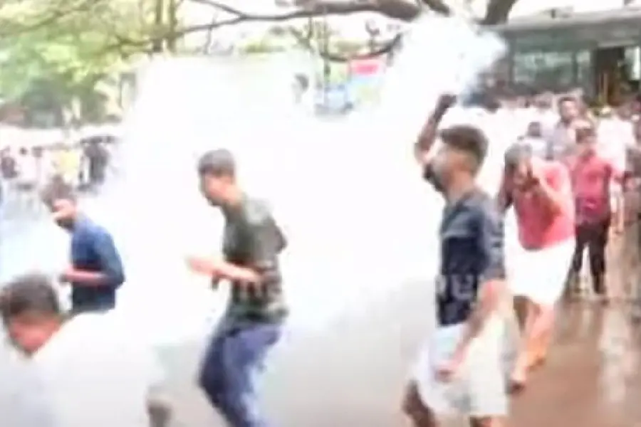 Mamkootathil's arrest: YC protests turn violent in several parts of state