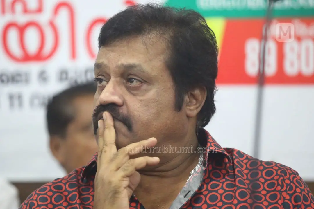 Suresh Gopi | Photo: Ridhin Damu, Mathrubhumi