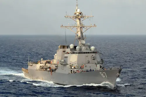 US warship shoots down drone, missile fired by Yemen's Houthi rebels