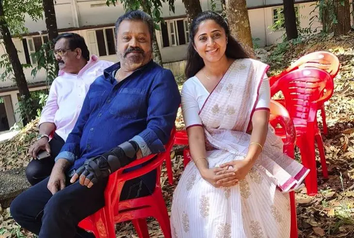 Suresh Gopi and Kaniha | Photo: Instagram|kaniha_official|