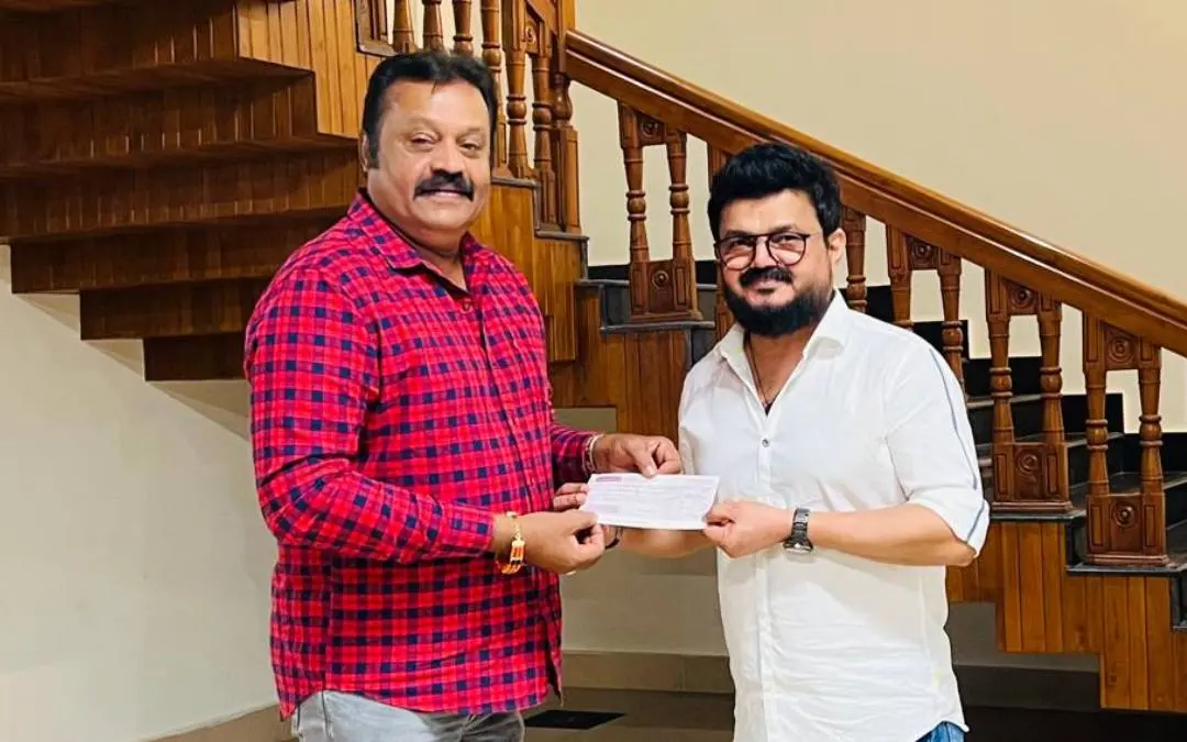 Suresh Gopi, Nadhirshah | Photo: www.facebook.com/ActorSureshGopi