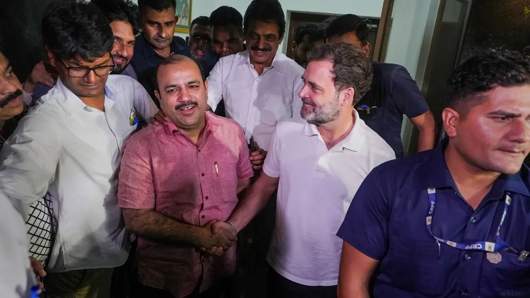 Rahul Gandhi with Danish Ali | File photo: PTI