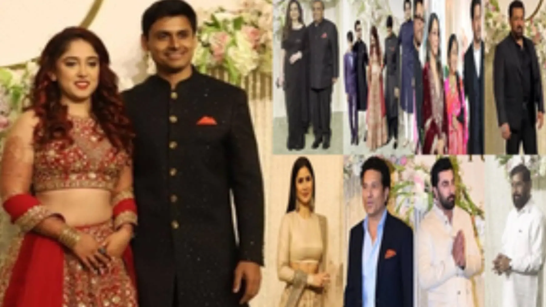 Celebrities attend Ira-Nupur wedding reception. (Photo: IANS)