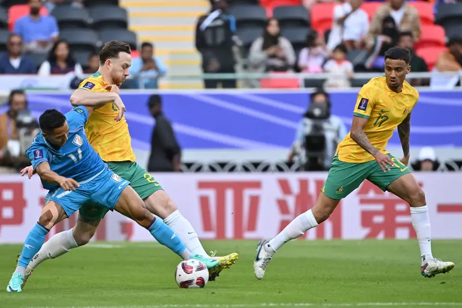 Indian football team loses 0-2 to Australia in Asian Cup