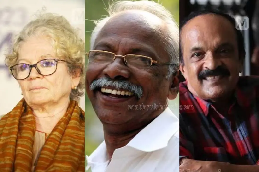 Sara Joseph, M.N Karassery, Paul Zacharia | Photos: Mathrubhumi