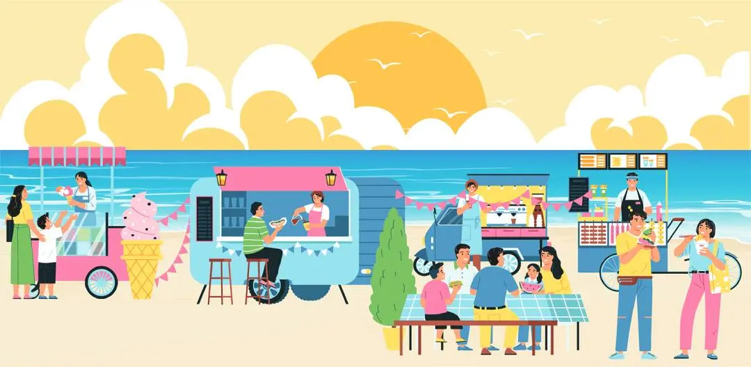 Illustration- street food