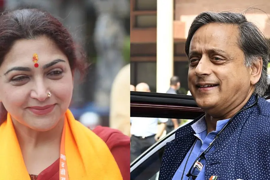 Shashi Tharoor lauds Khushbu Sundar, says proud to see her standing up for the right thing