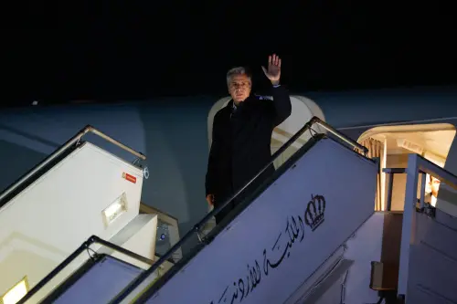 US Secretary of State Antony Blinken arrives in Amman on January 6, 2024, as part of the first leg of a trip that includes visits to both Israel and West Bank. Photo: AFP